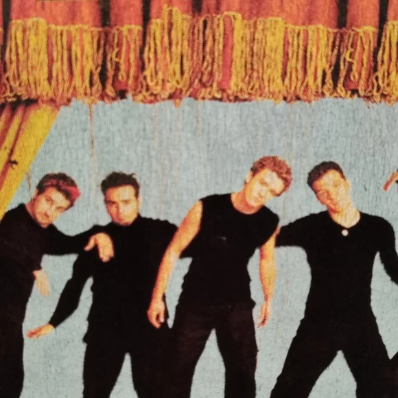 Black NSYNC No Strings Attached Men's Med Fan Tshirt - Picture 3 of 5